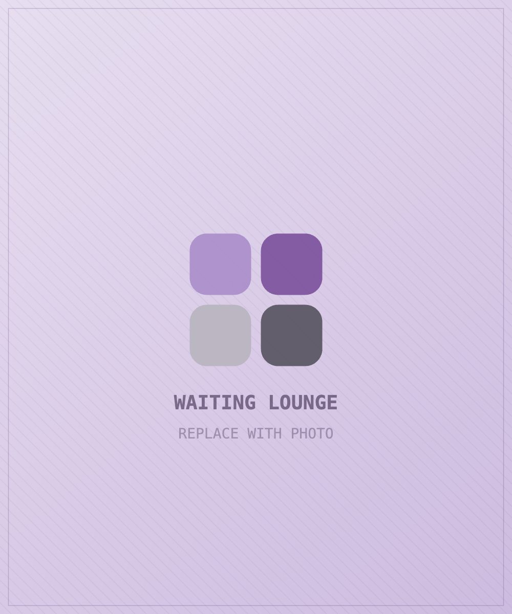 The comfortable waiting lounge at Woodlane Family & Cosmetic Dentistry in Woodbury, MN