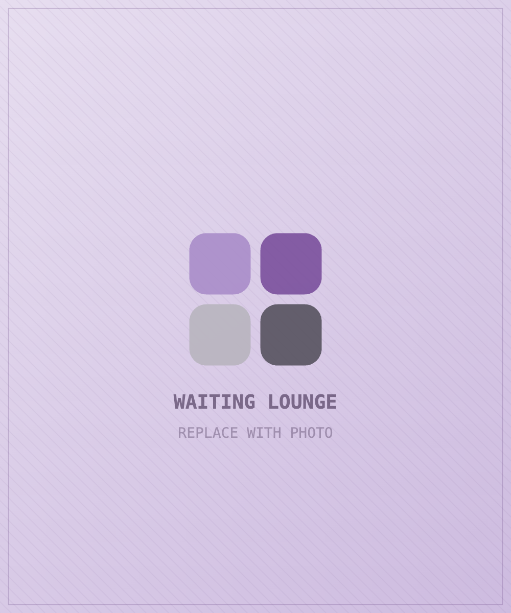 The comfortable waiting lounge at Woodlane Family & Cosmetic Dentistry in Woodbury, MN